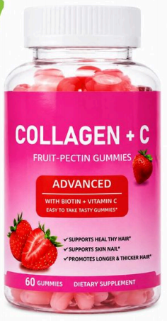 COLLAGEN +C FRUIT-PECTIN GUMMIES